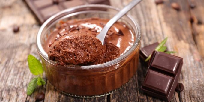 Chocolademousse met mascarpone