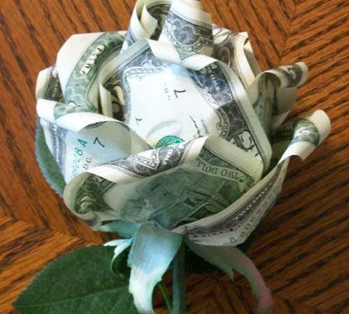 hoe om geld rose maken