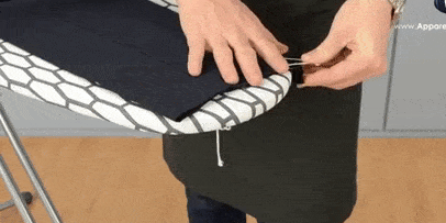 Hoe maak je broek met pijlen strijken: bevestig de been