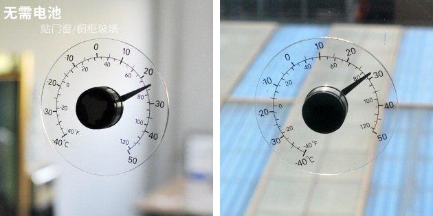 transparante thermometer