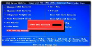 Hoe maak je een wachtwoord te maken aan BIOS, om uw computer te beschermen