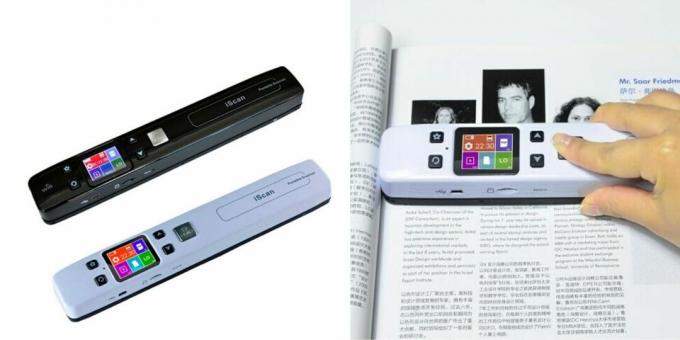 ongebruikelijke gadgets: iScan draagbare scanner