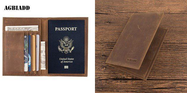 Cover op het paspoort