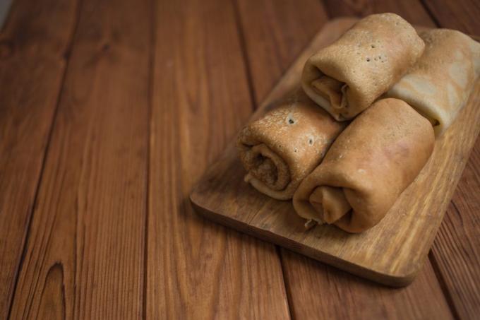 kroketten pannekoeken: rolls