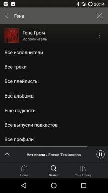 In Spotify verscheen Russisch. Hardlopen in Rusland is niet ver weg