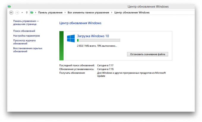 Windows 10-update