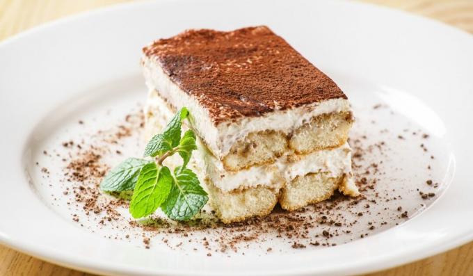 Tiramisu met mascarpone en savoyardikoekjes