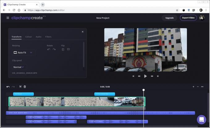 video-editing programma: Clipchamp