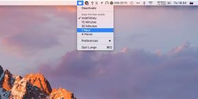 Lungo - een gratis hulpprogramma dat je Mac niet zal toestaan ​​om te slapen