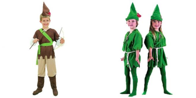 New Year kostuums voor kinderen: Robin Hood