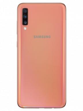 Samsung Galaxy A70: noviteit met een groot scherm en een batterij van 4500 mAh