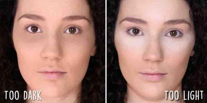 fouten in make-up: Concealer
