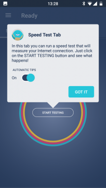Meteor - mooie app om de snelheid van het netwerk te testen