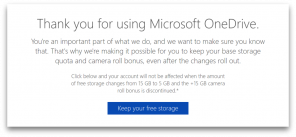 Hoe kunt u uw gratis gigabytes in Microsoft Onedrive houden