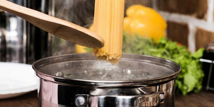 Waarom ga je niet hoeft te water gieten uit de pasta: little secret chefs
