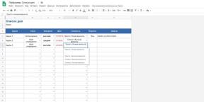 20 bruikbare patronen «Google Spreadsheets" bij alle gelegenheden