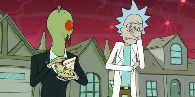 Szechwan saus, "Rick en Morty"