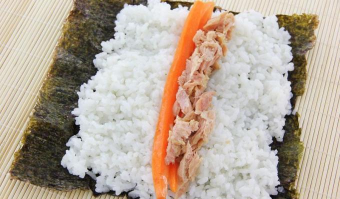 Hoe voor te bereiden sushi: Hosomaki en Futomaki