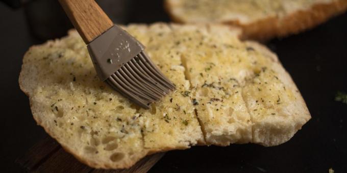 knoflook toast brood en boter