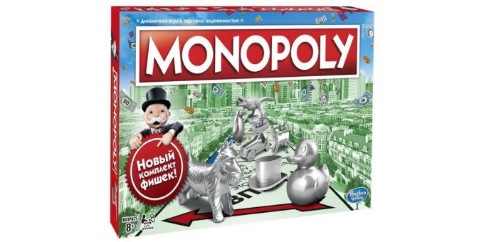Bordspellen "Monopoly"