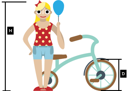 Het kiezen van kind fiets