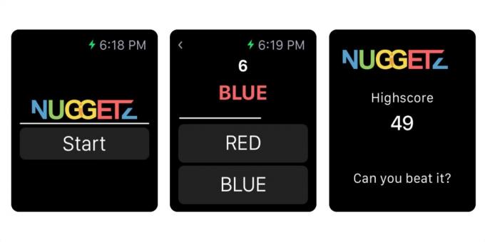 Games for Apple Watch: Nuggetz
