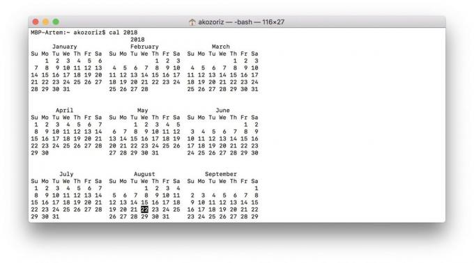MacOS team: kalender in te stellen