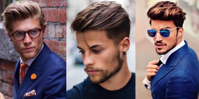 Trendy heren kapsels 2019: Pompadour