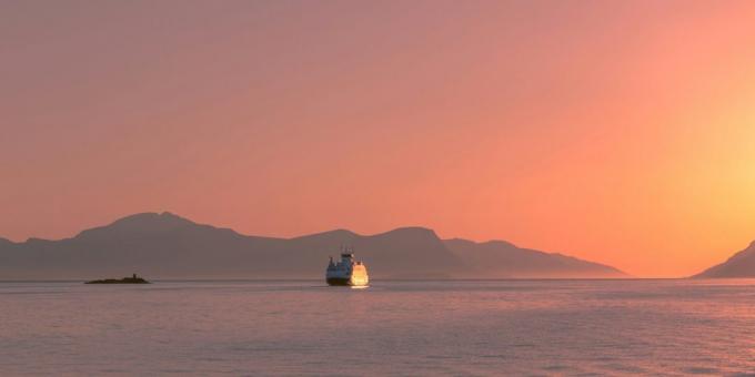 Bekijk Noorwegen: kruising met de veerboot