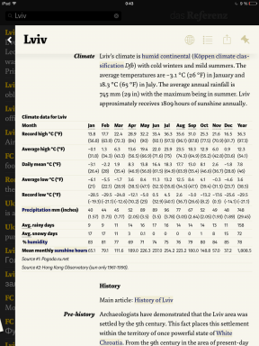 Das Referenz voor iPad: Wikipedia cliënt met de beste lay-out van de pagina's die je ooit hebt gezien