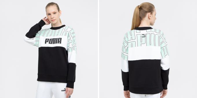 Sweatshirt van Puma AOP Crew