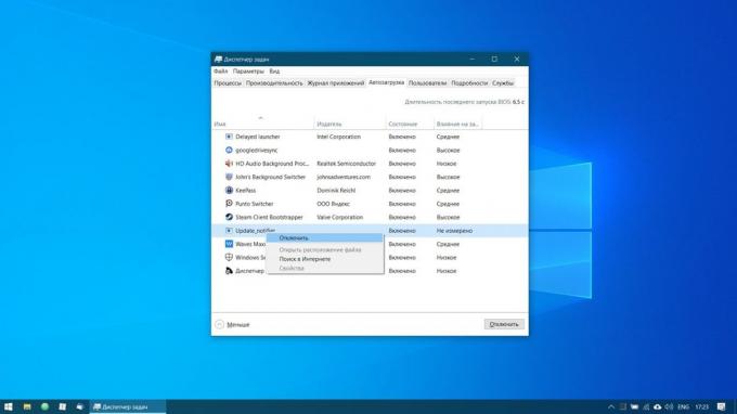 Configureren van Windows 10: Schakel onnodige autostart toepassingen