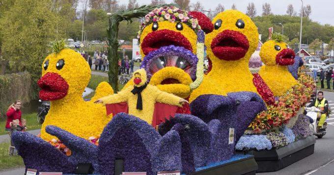 Parade Bloemencorso kleuren