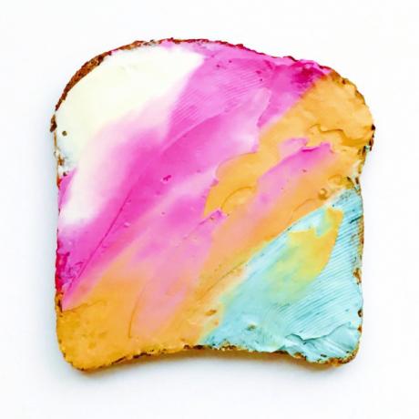 Bright toppings voor toast