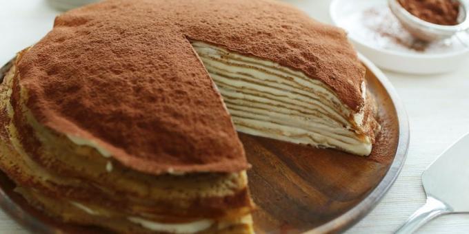 Recept: Pannekoek cake "Tiramisu"