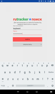 «RuTracker. Zoek "- onofficiële client voor toegang tot RuTracker met Android-apparaten