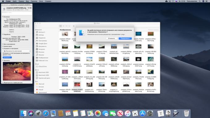 Het selecteren van de standaard op de Mac-toepassingen