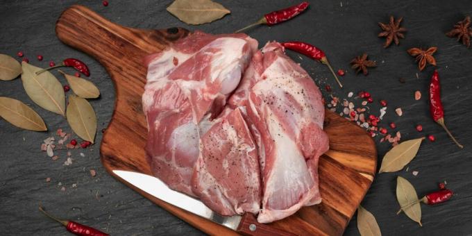 Hoeveel lamsvlees koken: vers vlees