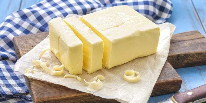 Butter vertraagt ​​veroudering