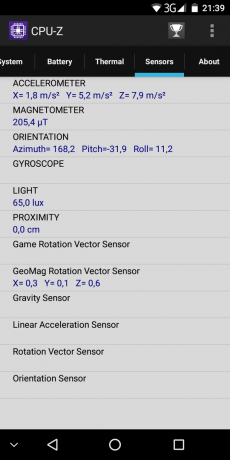 Leagoo S8: sensors
