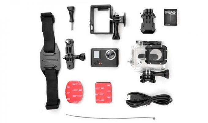 Action Camera AMKOV AMK5000S, toetsing, prijs