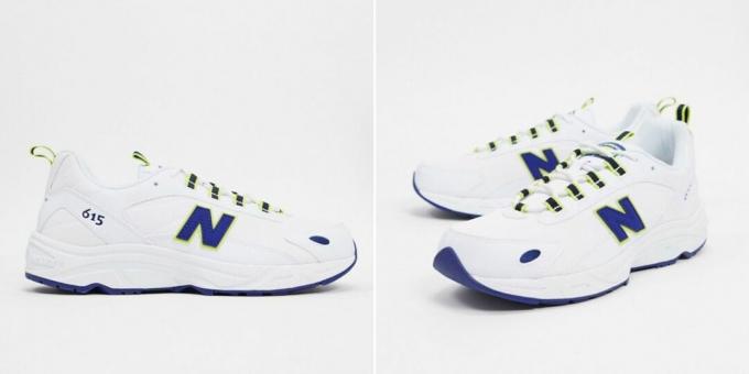 witte sneakers: New Balance 615