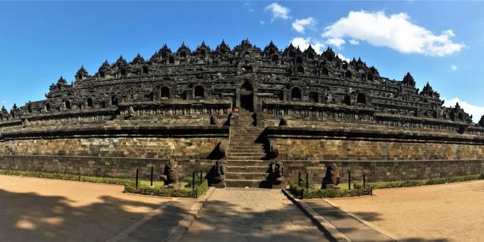 architectonische monumenten: Borobudur