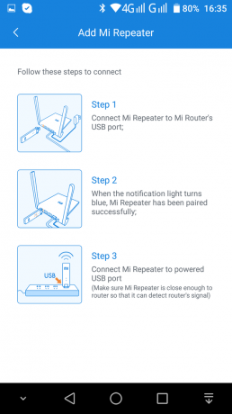 MiWiFi Router: Het toevoegen van Mi WiFi Amplifier