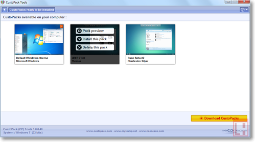 Maak een nieuw ontwerp voor Windows is zeer eenvoudig, met behulp van gratis software