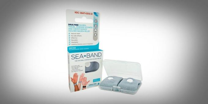 Armbanden voor reisziekte van Sea Band