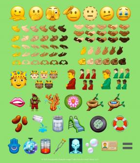 Nieuwe emoji's die mogelijk in 2021-2022 worden uitgebracht