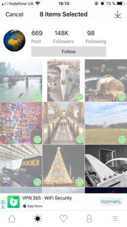 Hoe om foto's te downloaden van Instagram gebruik InstaSaver