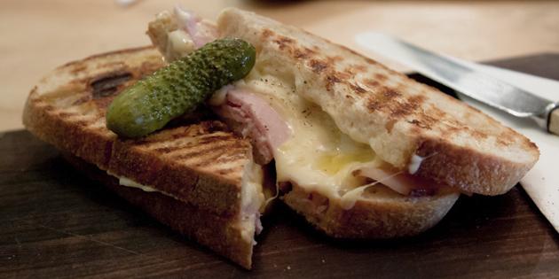 Recepten snelle maaltijden: sandwiches, Frans "tosti"