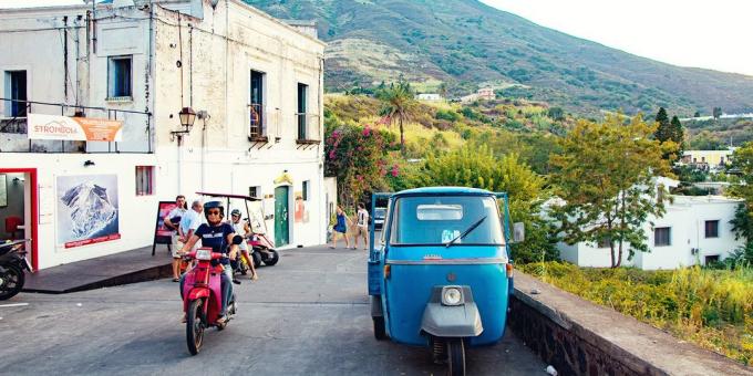 een reis naar Italië: Scooters